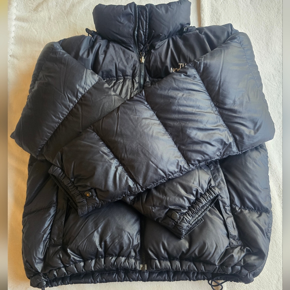 Mens Small North Face Black Nupste puffer 700 - Picture 4 of 6